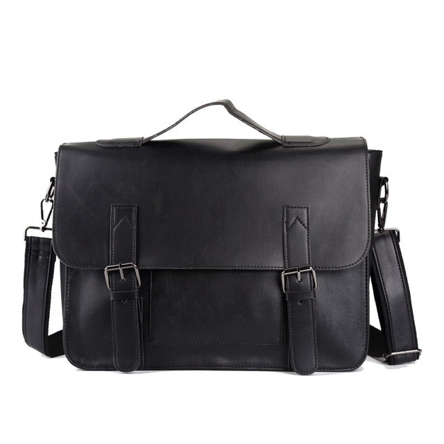 Bag men's Leather briefcase Male man laptop bag natural Leather for men Messenger bags men's briefcases