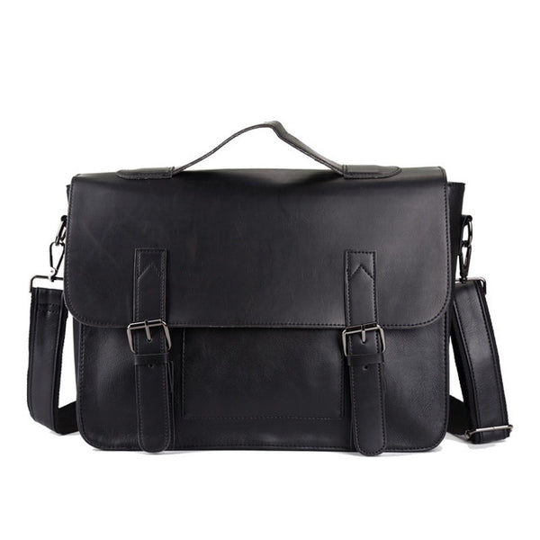 Bag men's Leather briefcase Male man laptop bag natural Leather for men Messenger bags men's briefcases