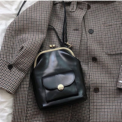 Fashion Clip Women's Bag PU Leather Shoulder Crossbody bags Designer Brand Women Handbags Totes Clutch Purse Bolsa Mujer 2019