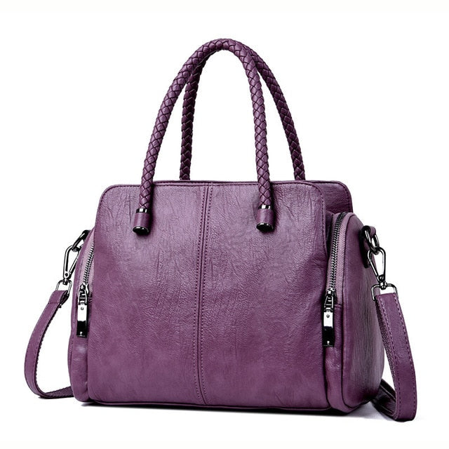 Casual Tote Bag Leather Luxury Handbags Women Bags Designer Handbags High Quality ladies Crossbody Hand Bags For Women 2019 Sac