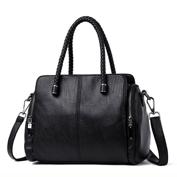 Casual Tote Bag Leather Luxury Handbags Women Bags Designer Handbags High Quality ladies Crossbody Hand Bags For Women 2019 Sac