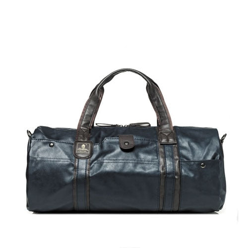 OXLEAZ Large Waterproof Travel Bag for Women Hand 2018 Vintage Mens Leather Travel Duffle Bags Pu Leather Weekend Bag Men