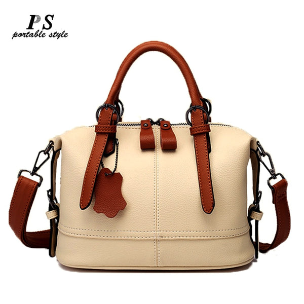 Natural cowhide women handbag genuine leather bags ladies big shoulder handbags fashion women messenger bags casual tote sac