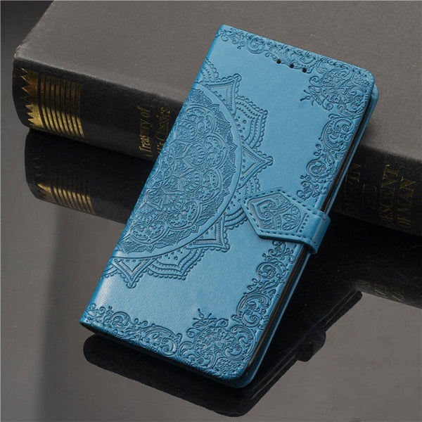 3D Flower Leather Case For Samsung Galaxy A50 A30 A40 A10 S10 S9 S8 S7 J2 Core J3 J5 J7 J1 2016 2017 A6 A7 J6 J4 Plus 2018 Cover