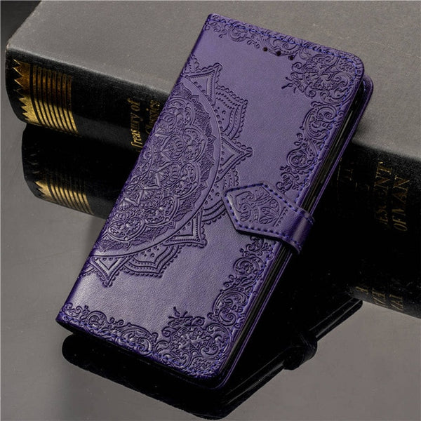 3D Flower Leather Case For Samsung Galaxy A50 A30 A40 A10 S10 S9 S8 S7 J2 Core J3 J5 J7 J1 2016 2017 A6 A7 J6 J4 Plus 2018 Cover