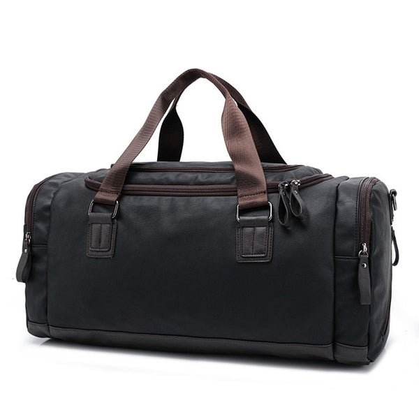Portable Travel Tote Large Weekend Bag Crossbody Handbag Gym Bag Leather Sports Bags Big MenTraining Tas for Shoes Lady Fitness